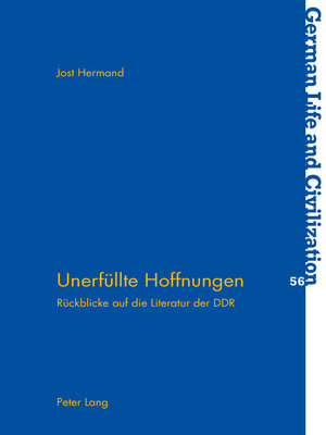 cover image of Unerfuellte Hoffnungen